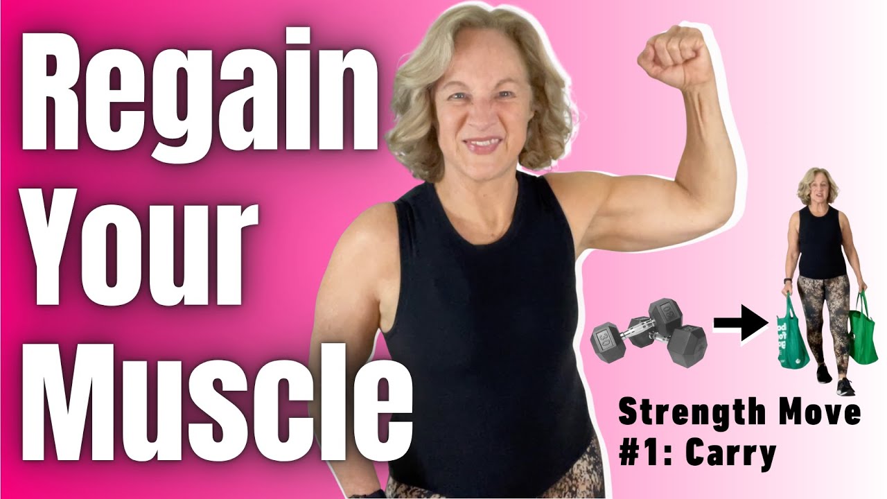 3 Simple Moves To Reverse Muscle Loss | Women Over 50 - YouTube