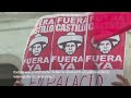 Protest in Peruvian capital against President Castillo