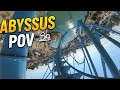 Abyssus double launch coaster POV | Energylandia Amusement Park Poland