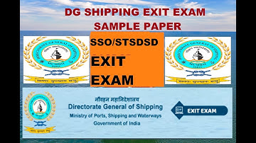 SSO/STSDSDEXIT EXAM QUESTIONS AND ANSWERS, REFRESHER EXIT EXAM