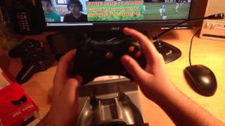 XBOX 360 WIRELESS CONTROLLER UNBOXING AND REVIEW!
