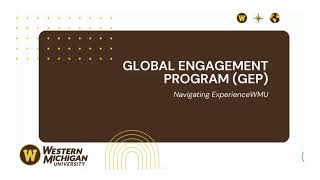 Global Engagement Program | ExperienceWMU Navigation Guide screenshot 1