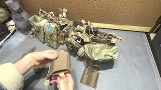 Variety Pack: Platatac Billy Patrol Pouch, BFG Vertical Trauma Kit, Beez Split Front Chest Rig