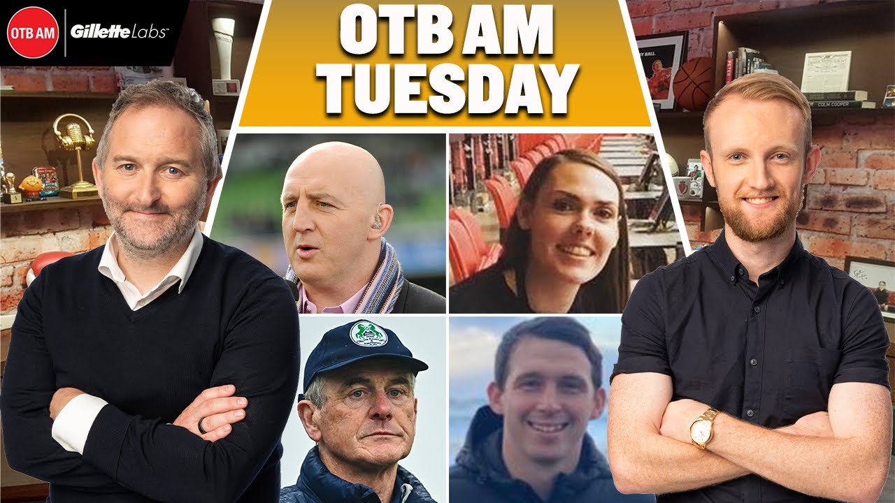 Keith Wood, Tommy’s Power Rankings #9, Emma Sanders on Women’s FA Cup, Colm O’Rourke | OTB AM