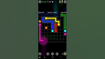 How To Solve Flow Free Classic Pack Level 3 9x9 Board Walk Through Solution Walkthrough