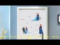 32949809892 Cartoon Lovely Sticker Frozen Toys For Children Elsa And Anna Waterpro