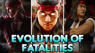 Evolution of Liu Kang Fatalities | Mortal Kombat (19922023) | 4K