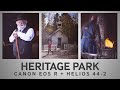 Heritage park  canon eos r  vintage helios 442
