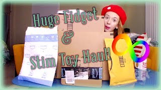 HUGE Fidget & Stim Toy Unboxing & Haul | First Impressions as an Autism Spectrum Disorder Adult [CC]