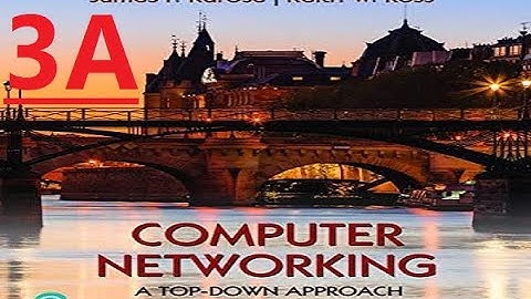 Computer Networking A Top Down Approach Chapter 3 Transport Layer 3A شرح بالعربي