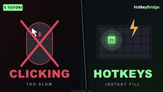 How to Set Custom Hotkeys in HotkeyBridge  (Hotkey Bridge) (MT5 Trading)