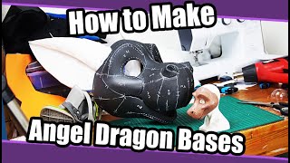 How To Make An Angel Dragon EVA Foam Head Base For Fursuits + Template/Pattern  | Fursuit Tutorial
