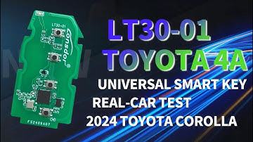 Lonsdor K518 Pro Adds 2024 Toyota Corolla Smart Key using LT30-01- OBDII365