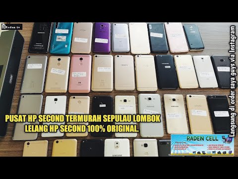 LELANG Ratusan Hp