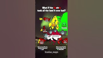 What if Austria took all the land it ever had? #fypシ゚viral #mapping #map #shorts