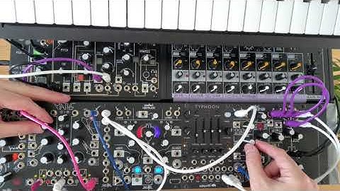 Patch Test: Make Noise Maths & Mimeophon as sound source