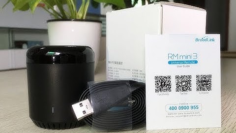 Broadlink RM Mini3 Black bean Smart Home Automation - Universal remote control by Smartphone