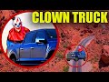 if you see this CLOWN TRUCK in the middle of the Las Vegas Desert, DRIVE AWAY!