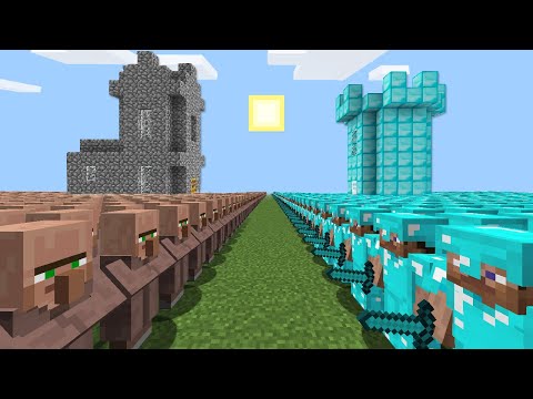 1$ ORDU VS 1000$ ORDU - Minecraft