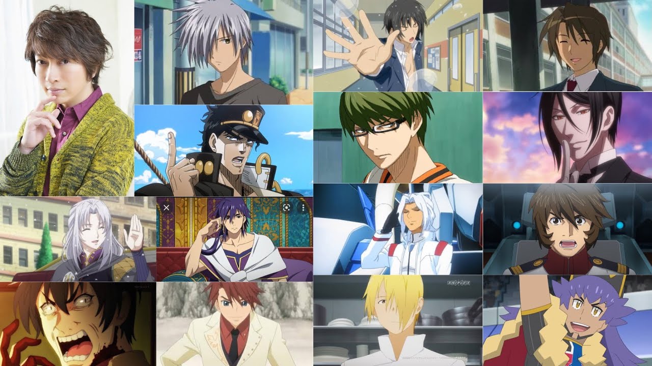 小野大輔が演じたアニメ キャラまとめ YouTube