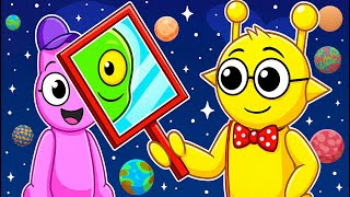 SIMON e PINKI caçam ALIENS disfarçados no Roblox!