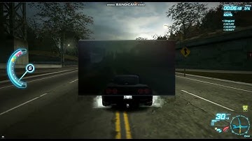 NFS WORLD - MAP - FLASH LINE S1 RECORD CHEVROLET CORVETTE Z06 CARBON LIMITED EDITION - TIME 6:47