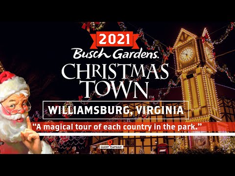 Busch Gardens Williamsburg 1 Busch Gardens Blvd Williamsburg Va 23185 - 2021 Busch Gardens Christmas Town - Williamsburg, Virginia - Holiday Tour of Each Themed Country