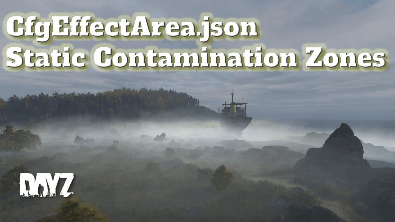 DayZ Console CfgEffectArea.JSON File Configuration Static