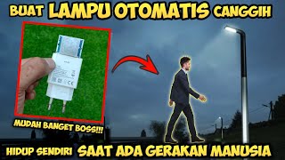 Cara buat lampu toilet otomatis sederhana cuma modal Rp.2000