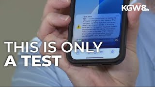 Emergency alert test will sound on Portland-area phones