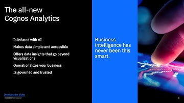 Webinar:  Make IBM Cognos Analytics,11 1 an integral part of your Analytics Cycle