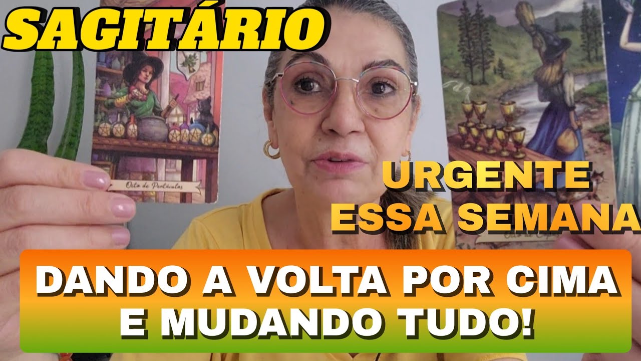 ♐️SAGITÁRIO  PRECISA CHEGAR ATÉ VC ESSA SEMANA🔱O JOGO VIROU! VOCÊ VOLTA COM TUDO!E CHEGARÁ AO TOPO🎉🔥