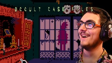 A NES HORROR GAME THATS ACTUALLY SCARY!!! (OCCULT CASE FILES Demo)