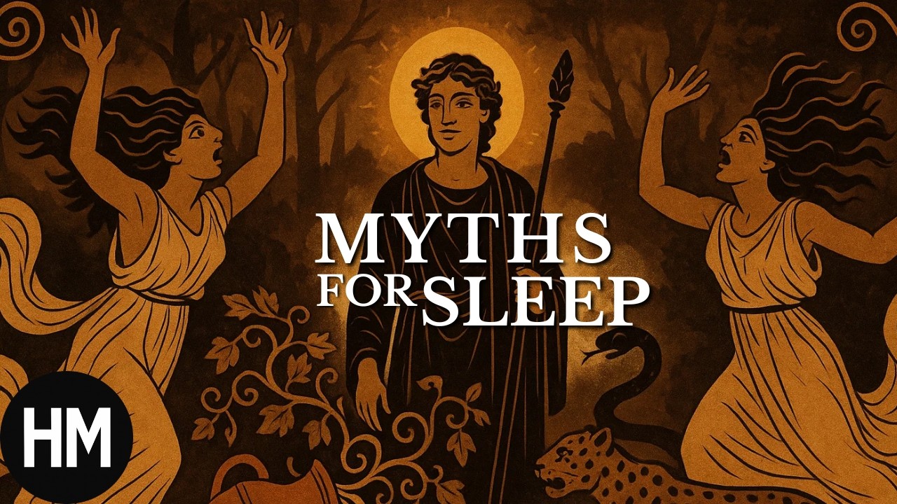 The God of Wine Who Drove Men Mad | Dionysus and His Followers | Boring Greek Myths For Sleep