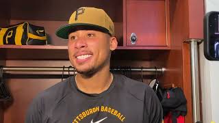 Pirates C Shawn Ross Hits First MLB Home Run in Win Over Cubs