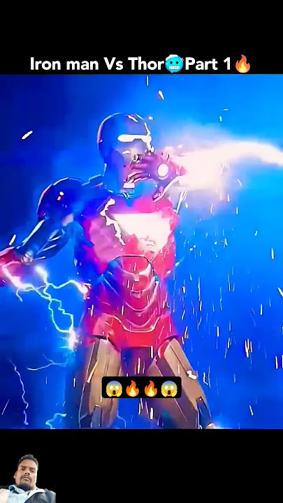 Iman and tho® best fight scene 😱🔥#ironman #thor #spiderman #avengers #marvel #mcu #new #shorts #loki