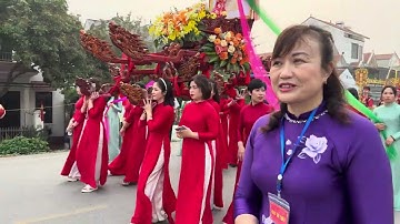 Lễ Rước Bằng Di Sản Văn Hoá Phi Vật Thể Cấp Quốc Gia Hội Diều Làng Bá Dương Nội 2025