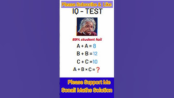 #howtosolvemathspuzzles #mathpuzzles #trendingshorts #ytshorts #viralvideo #logicpuzzle #shorts