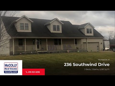 236 Southwind Drive, Valparaiso, IN home video tour