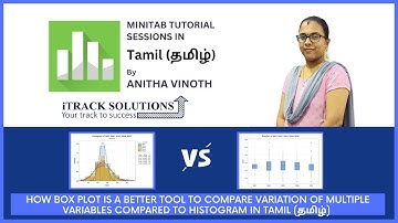 #minitab tutorial in #tamil (#தமிழ் ) : #histogram vs #boxplot for Multiple Variables