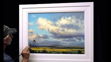 WOLKEN SCHILDEREN - Mijn techniek en hoe ik kleuren meng om wolken te schilderen.