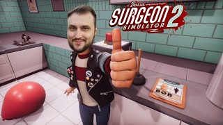 МС ТРАФАРЕТ СТАЛ ХИРУРГОМ? | Surgeon Simulator 2 (нарезка)