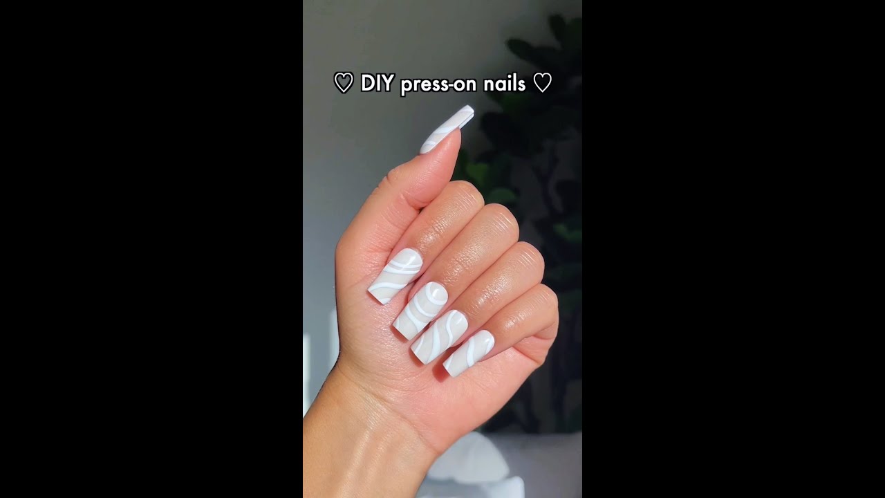 How To Make Custom Press On Nails Make Your Own Press-On Nails! *easy DIY* - YouTube