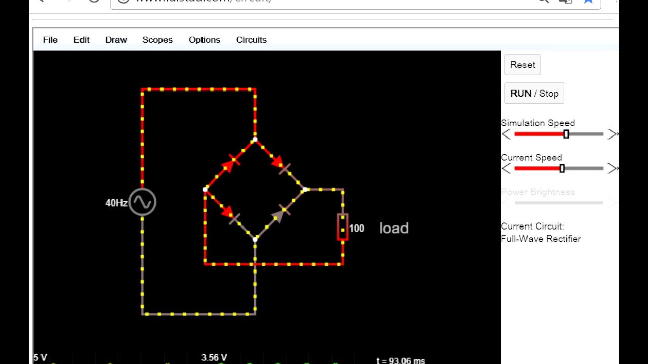 Java Based Circuit Simulator Http Wwwfalstadcom Circuit