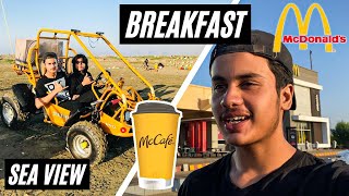 McDonald's SEAVIEW BREAKFAST | KARACHI | VLOG