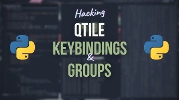 Qtile Keybindings And Groups - Gettting Started With Qtile #qtile