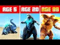 SURVIVING 99 years as GODZILLA in GTA 5 (GTA 5 Funny Moments)