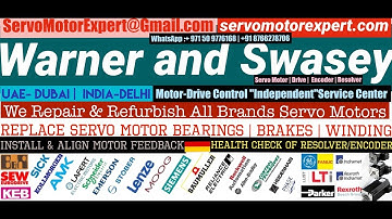 How to install Warner Swasey Encoder Align Resolver Angle Adjust Servo Motor Drive data Parameters