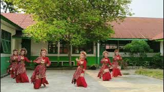 Tari Lenggang Zapin Palembang. Sanggar Tari Rentak Seroja SMAN 20 Palembang