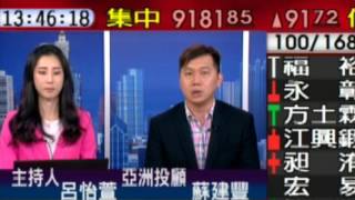股期龍哥 MOD57台寰宇財經台—台股線上2016/9/6